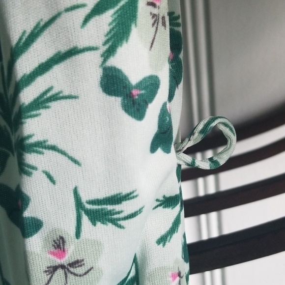 DEADSTOCK Vintage Mint Pansies Plus Sz Top 18 - Picture 5 of 6